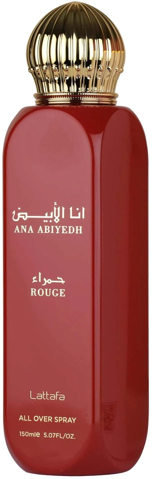 Lattafa Ana Abiyedh Rouge Body Purškiklis, 150 ml