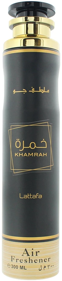 Lattafa Khamrah Air Freshener purškiamas namų kvapas, 300 ml