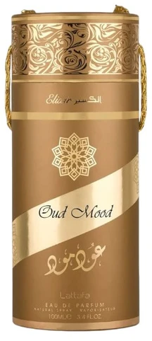 Unisex kvepalai Lattafa Oud Mood Gold Elixir EDP, 100 ml
