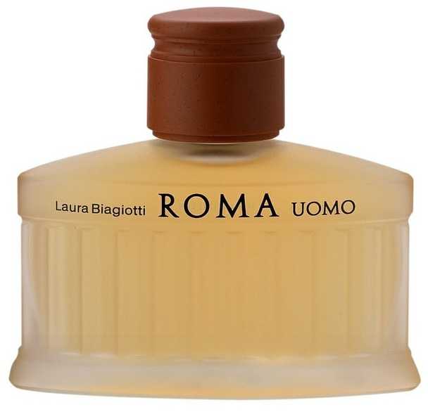 Laura Biagiotti „Roma Uomo“ tualetinis vanduo, 125 ml – produktas be pakuotės