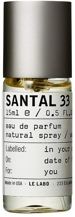 Le Labo Santal 33 EDP parfumuotas vanduo unisex, 15 ml
