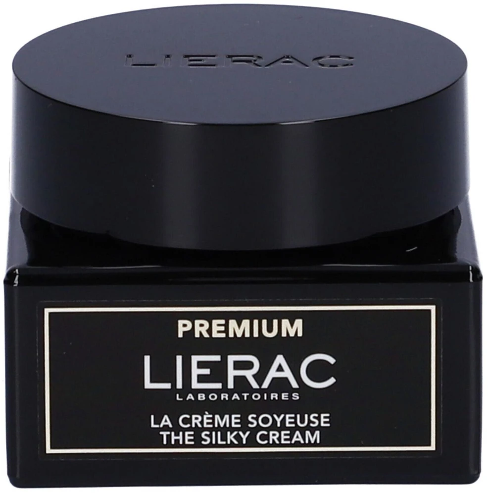 Lierac Premium Silky Anti-Ageing Kreminis šilko konsistencijos senėjimą lėtinančio poveikio veido kremas, 50 ml