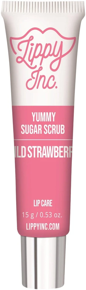 „I love Lippy Inc.“ lūpų šveitiklis „Yummy Sugar“, braškių skonio, 15 g. Moterims.