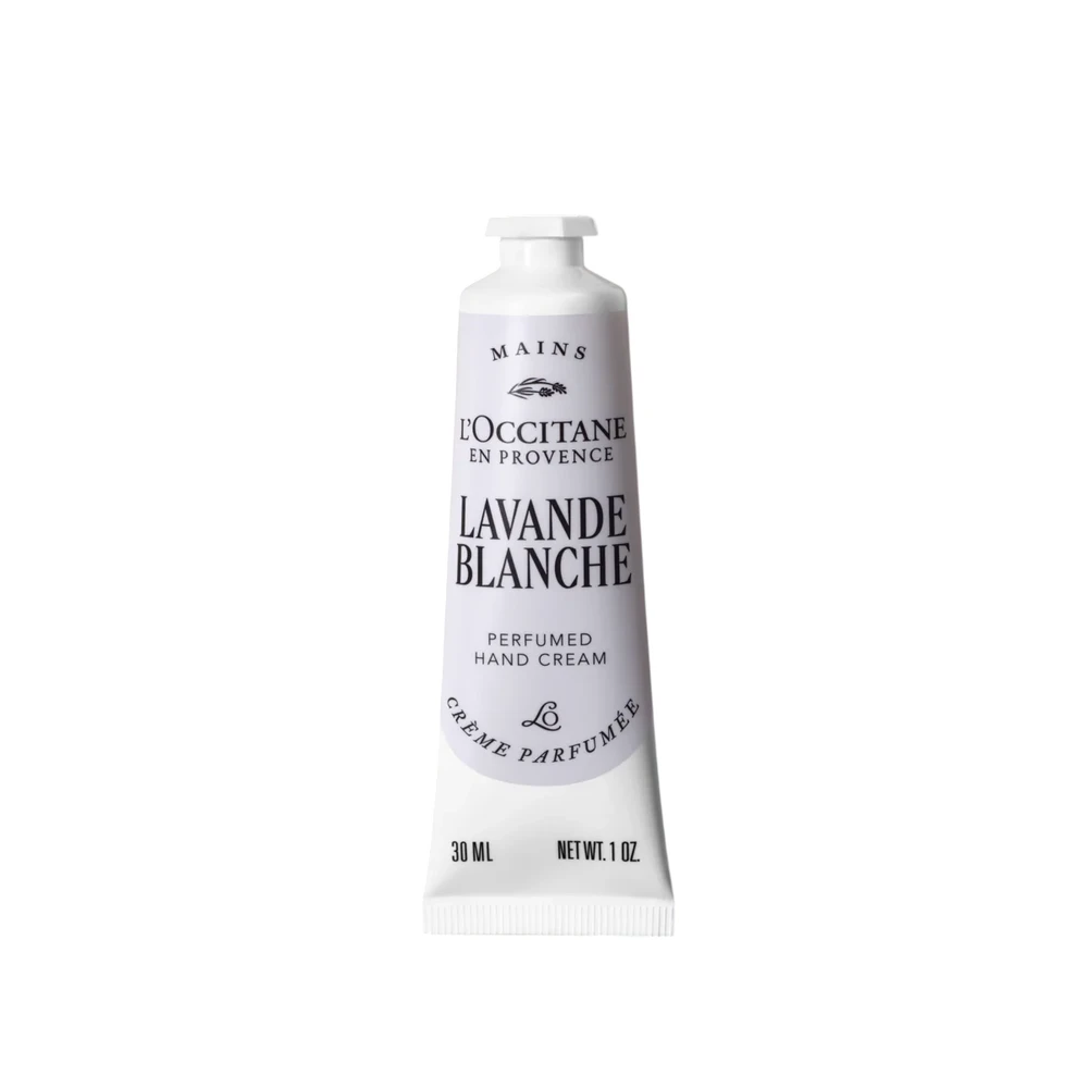 L’Occitane L'Occitane en Provence, Balta Lawenda, Hydrating, Hand Kremas, 30 ml For Women
