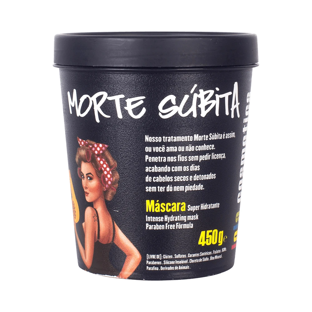 Lola Cosmetics „Lova Cosmetics Morte Subita“ plaukų kaukė „Kreminis“ drėkinimui, 450 g