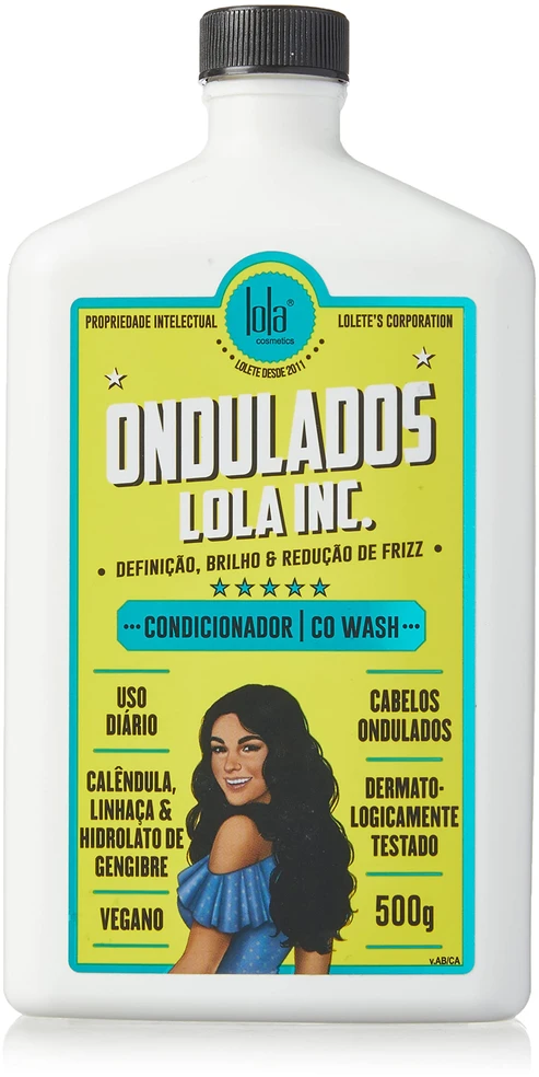 Lola From Rio Lola Cosmetics Ondulados Lola Inc. Co Wash Hair Conditioner valomasis kondicionierius banguotiems plaukams, 500 ml