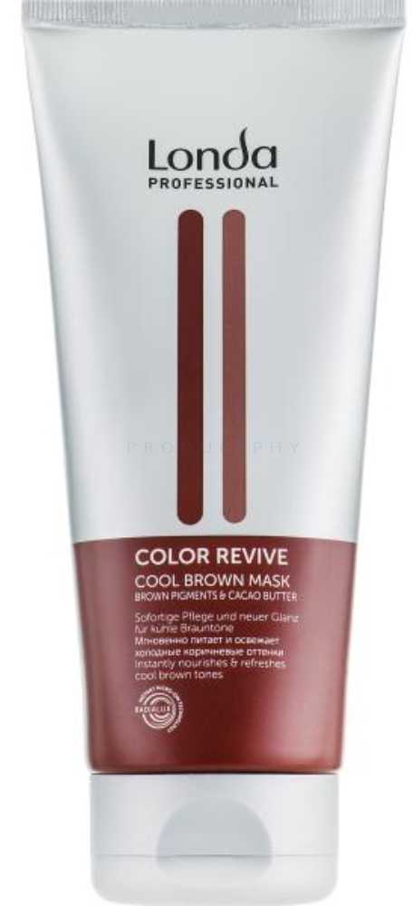 Londa Professional Color Revive Cool Brown Hair Treatment Kreminis Mask For Spalvą išsaugantis, 200 ml