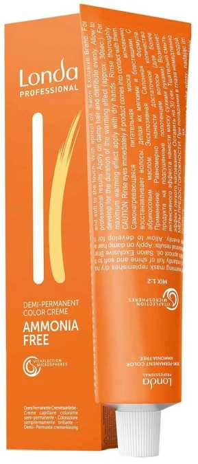 Londa Professional Londacolor plaukų dažai be amoniako, pusiau permanentiniai, 7/4, vidutinio šviesumo vario spalvos, 60 ml