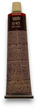 Londa 6/45 plaukų dažų tūbelė