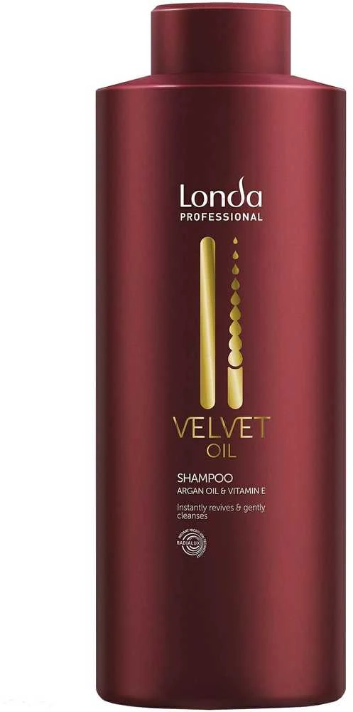 Londa Velvet Oil Šampūnas maitinamasis plaukų šampūnas su argano aliejumi 1000ml