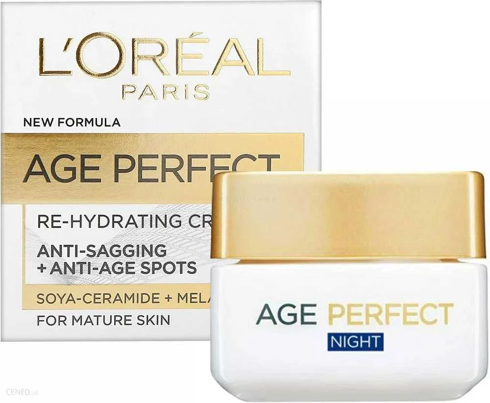 L'Oréal Paris Age Perfect Night Skin Kreminis moterims, 50 ml