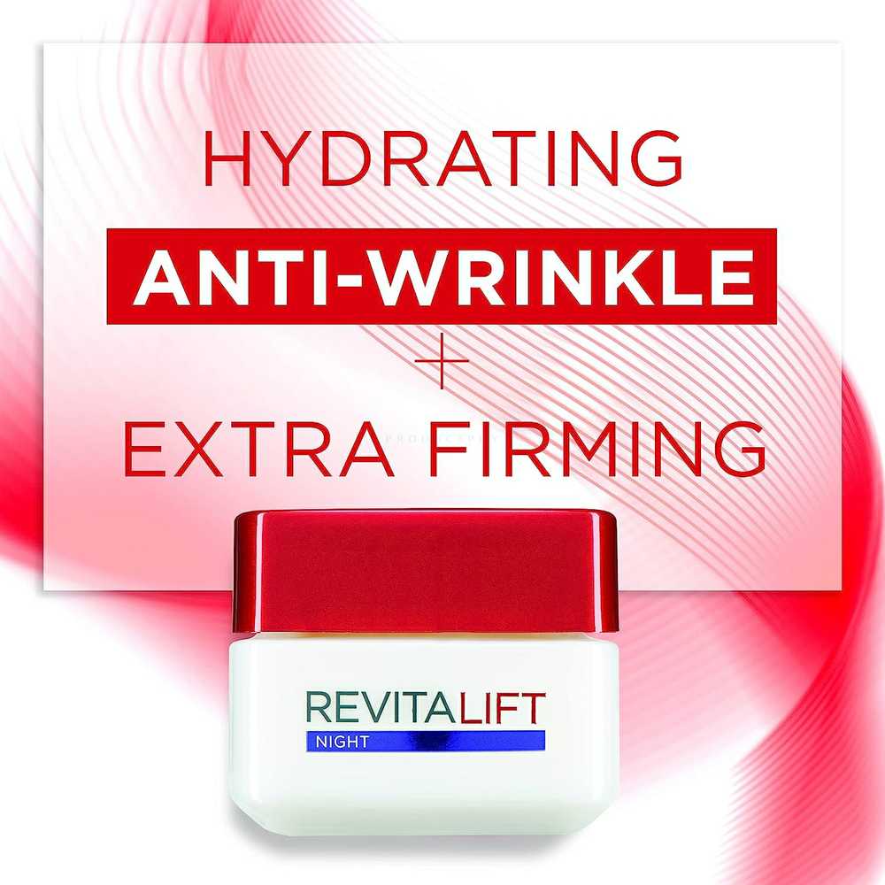 L'Oreal Paris, Dermo-Expertise RevitaLift, Night, Kreminis, For Face, 50 ml