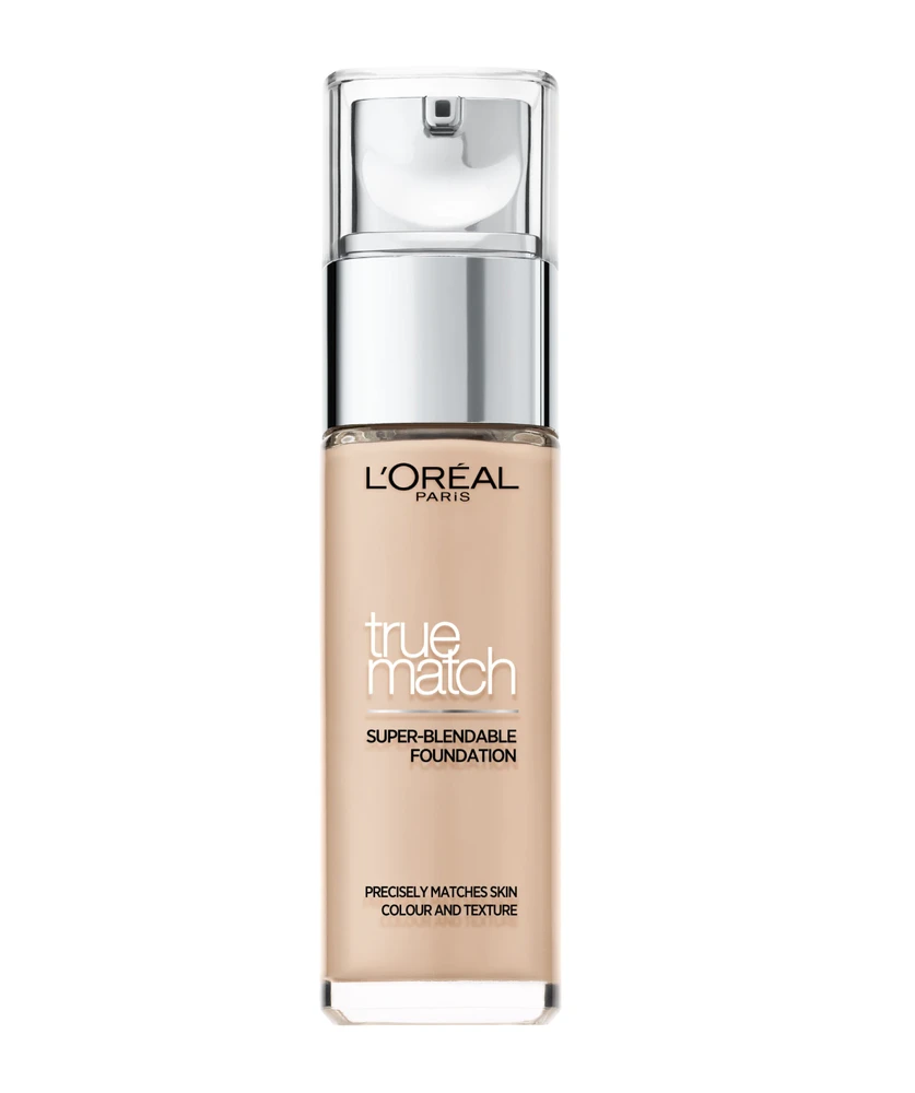 L’Oréal Paris True Match True Matcoolh Founeutraldationeutral 1.cool Rose Ivory Buteliukas su pompa Skystis 30 ml