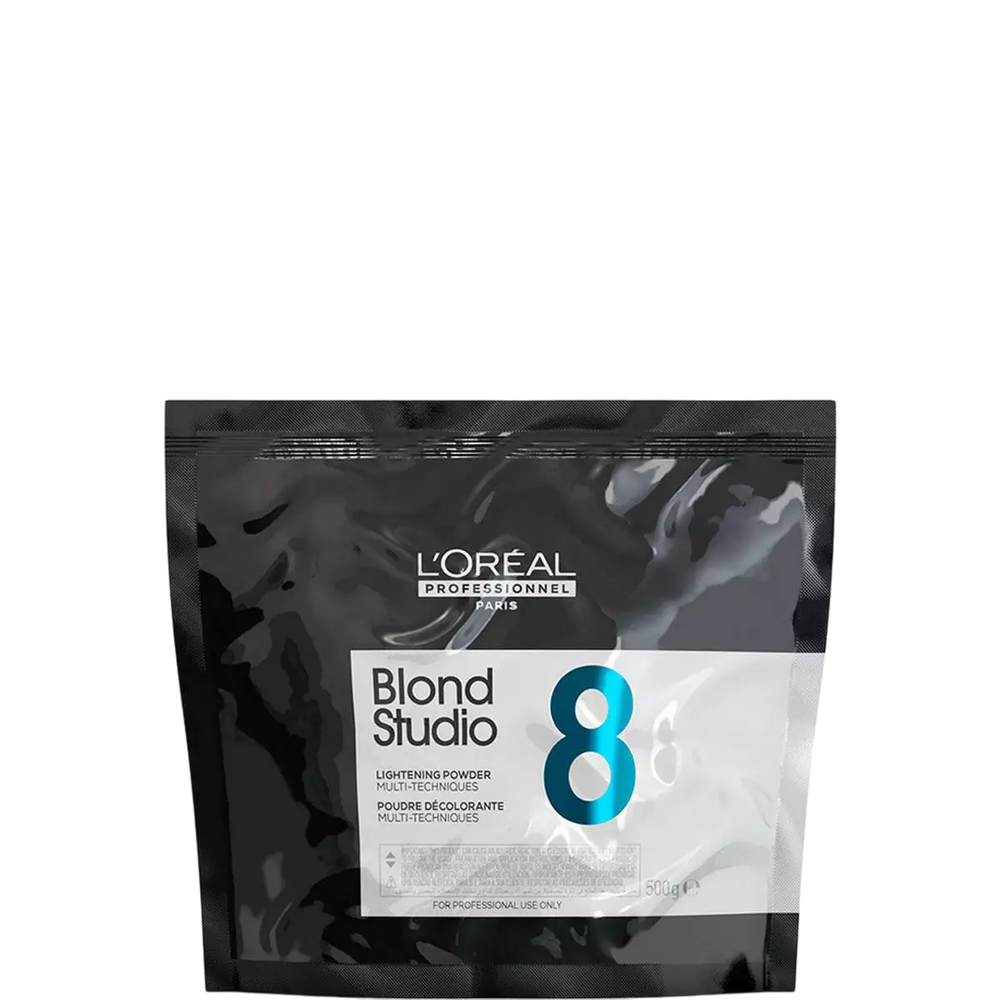 L'Oreal Professionnel Blond Studio Multi Technique 8 Highlighting Hair Oxidant Powder, 500g