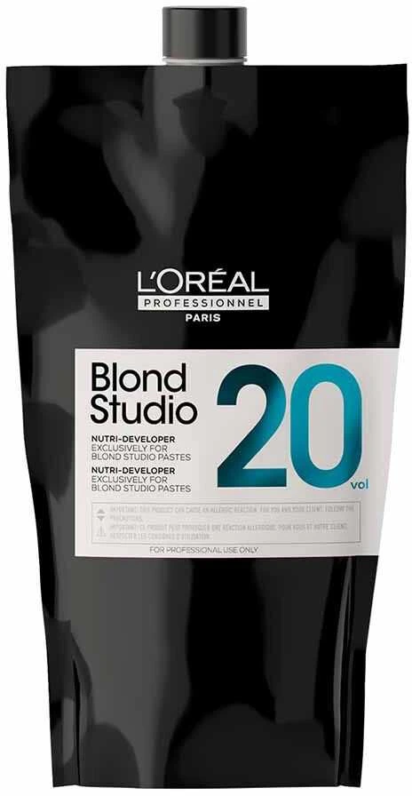 Oksidacinė emulsija L'oreal Professional Blond Studio Nutri - Developer 6% 20vol. 1000 ml