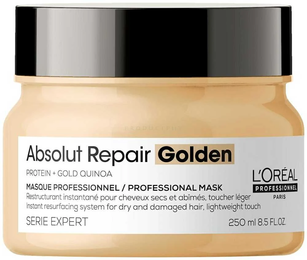 Auksinė plaukus atkurianti kaukė L'oreal Professionnel Absolut Repair Golden Mask 250ml
