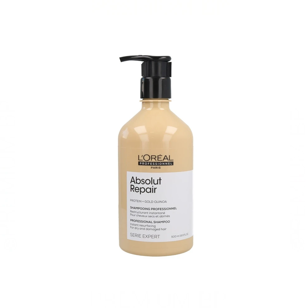 L'oreal Professionnel Loreal Absolut Repair Gold atkuriamasis šampūnas pažeistiem plaukam 500ml