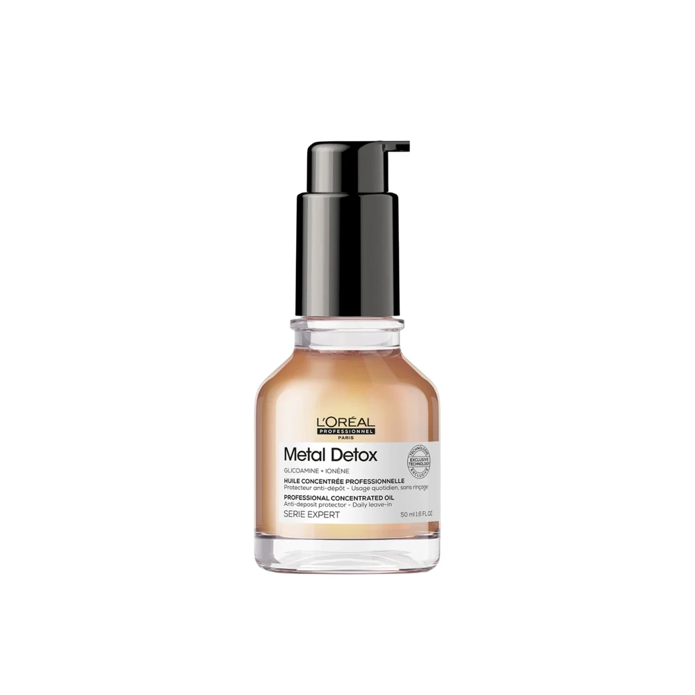 L'Oréal Professionnel Metal Detox Concentrated Oil Koncentruotas apsauginis plaukų aliejus, 50 ml