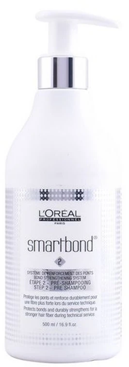 L'Oreal L'Oreal Paris L'Oral Professionnel Smartbond Bond Strengthening System Step 2 plaukų kaukė prieš šampūną, 500 ml