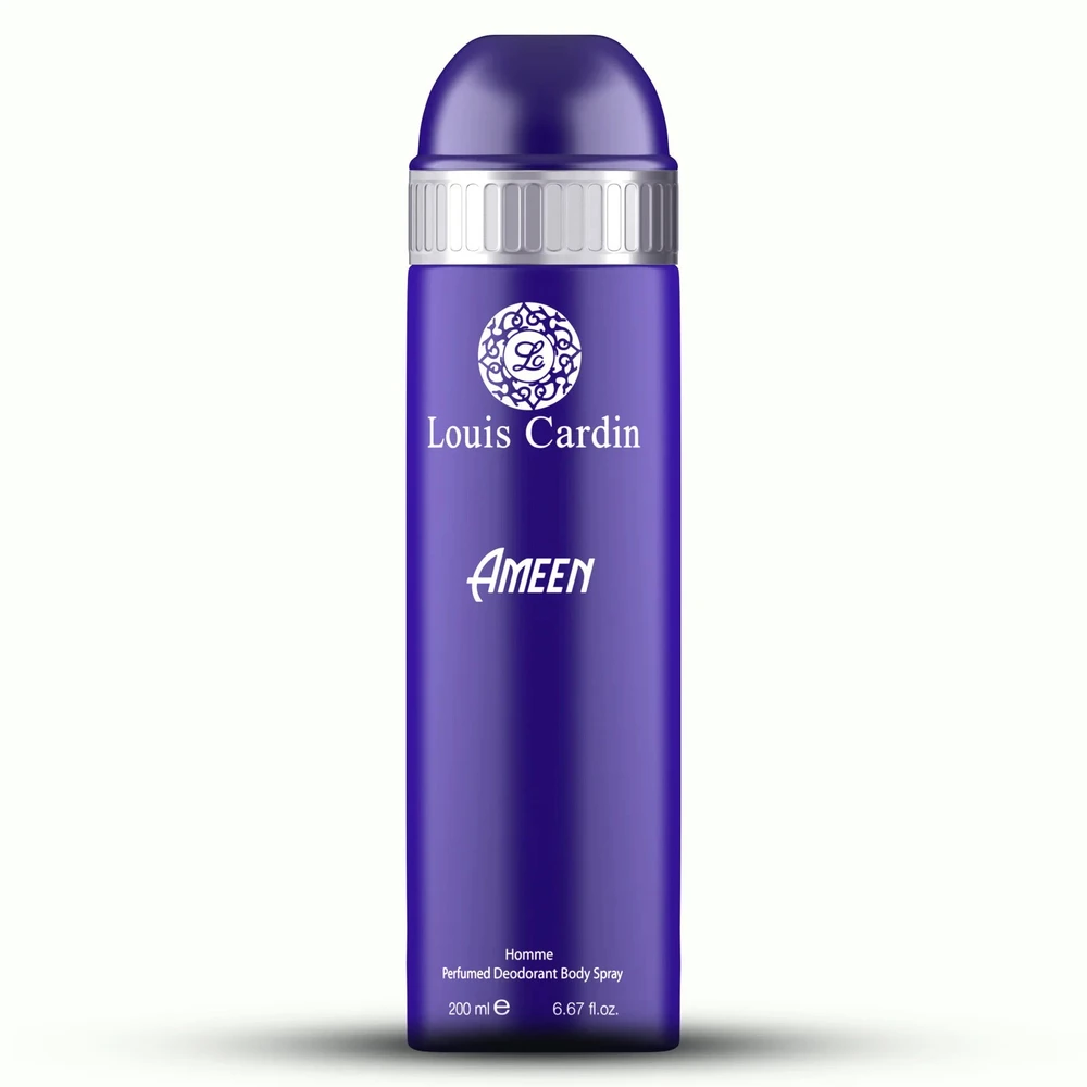 Louis Cardin, Ameen, Dezodorantas Purškiklis, For Men, 200 ml