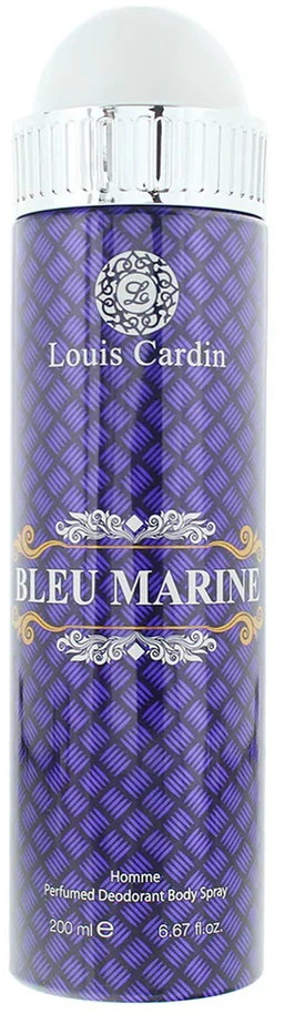 Louis Cardin Bleu Marine Dezodorantas Purškiklis For Men, 200 ml