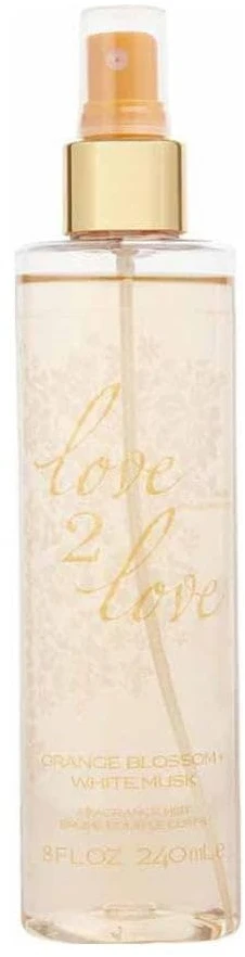 „Gosh Love 2 Love“, Oranžinis žiedas + Baltas muskusas, Kūno purškiklis, Kūnas, 240 ml Moterims