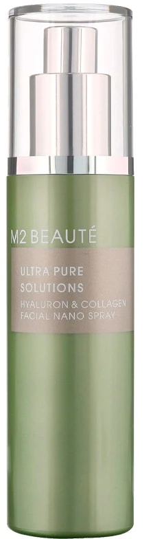M2 Beauté Ultra Pure Solutions hialurono ir kolageno veido nano purškalas 75ml
