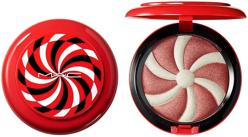 MAC Hyper Real Glow Duo Bronzing Bronzer kompaktiška pudra „Fortune Teller“, 8 g