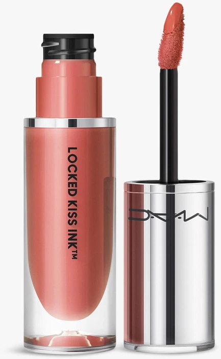 MAC Cosmetics ilgai išliekantys skysti lūpų dažai (Locked Kiss Ink) 4 ml, Kruopštus