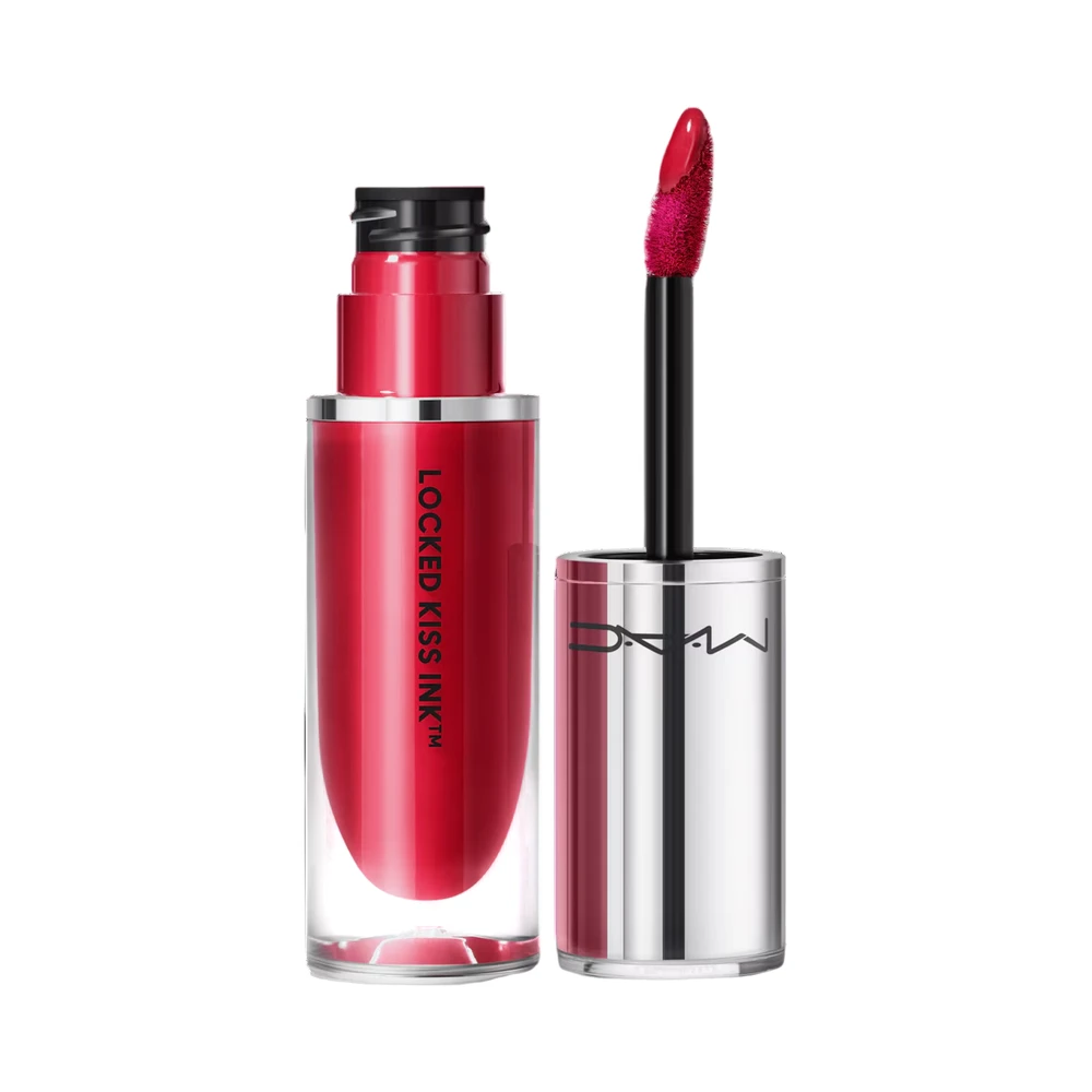 MAC Cosmetics ilgai išliekantys skysti lūpų dažai (Locked Kiss Ink) 4 ml, Gossip