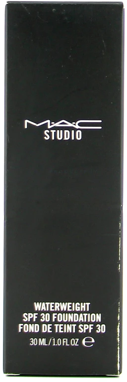MAC Studio Waterweight ilgai išliekantis skystas makiažo pagrindas su vitaminu E NW50 SPF 30, 30 ml