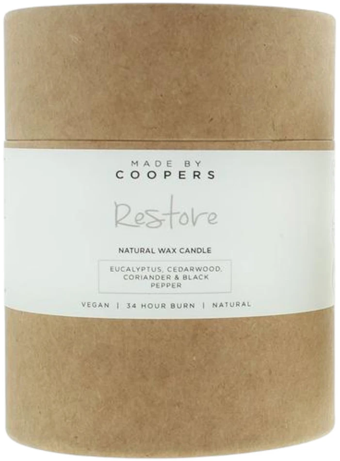 „Made By Coopers Restore“ eukalipto kvapioji žvakė, 175 g