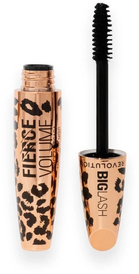 Makeup Revolution Big Lash Fierce Volume Blakstienų tušas Juodas, 9 g