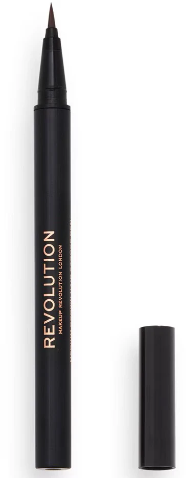 Makeup Revolution Hair Stroke Eyebrow Kreminis Pieštukas Medium Brown 0.5 g