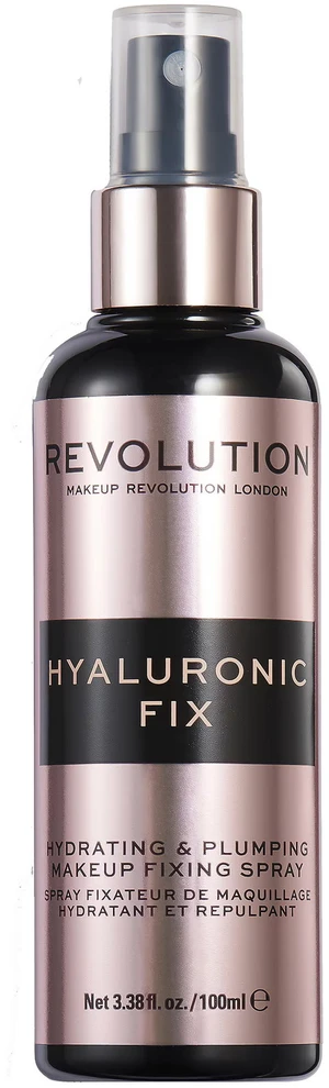 Makeup revolution "Revolution Make Up Hyaluronic Fix" drėkinantis makiažo fiksavimo purškiklis 100ml