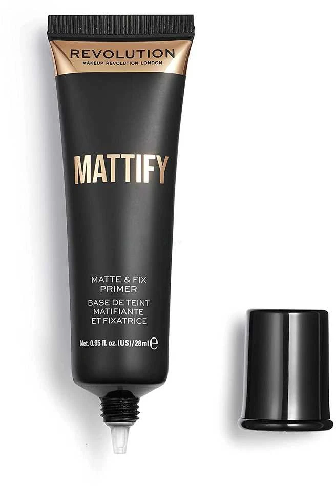 „Makeup Revolution Mattify“ matinis skystas makiažo pagrindas, 28 ml