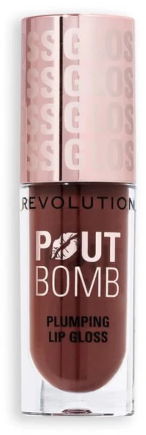 Makeup Revolution Pout Bomb Plumping Lūpų blizgis Espresso Cool 4.6 ml