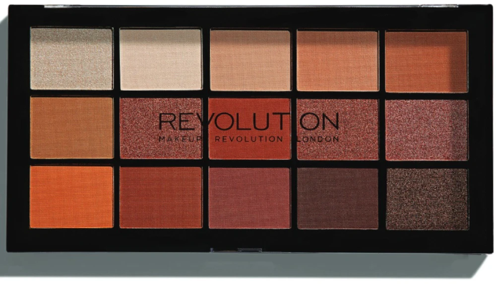 „Makeup Revolution Reloaded“ akių šešėlių paletė „Iconic Fever“ 15 atspalvių 16,5 g