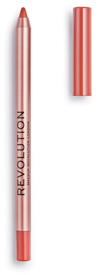 „Makeup Revolution Satin Kiss“ lūpų pieštukas, tamsiai nude spalvos, 1 g