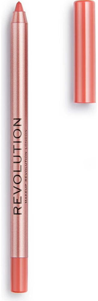 „Makeup Revolution Satin Kiss“ lūpų pieštukas „Heart Race“, 1 g