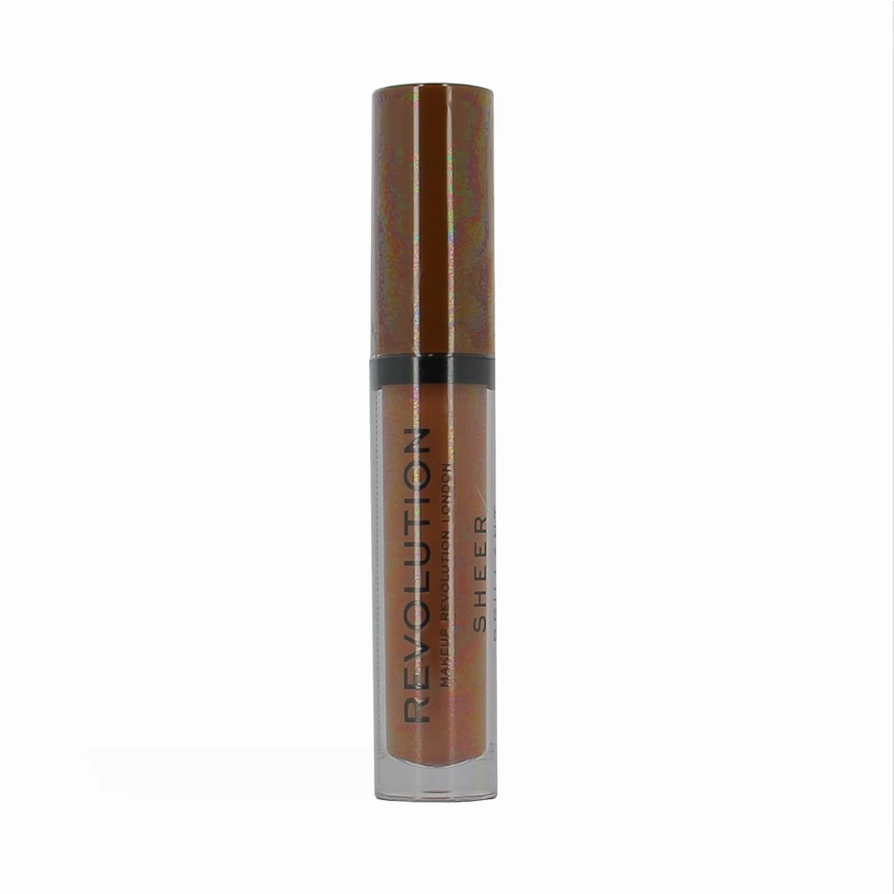 Makeup Revolution Sheer Lip Skysti lūpų dažai. Spalva: Brunch 123