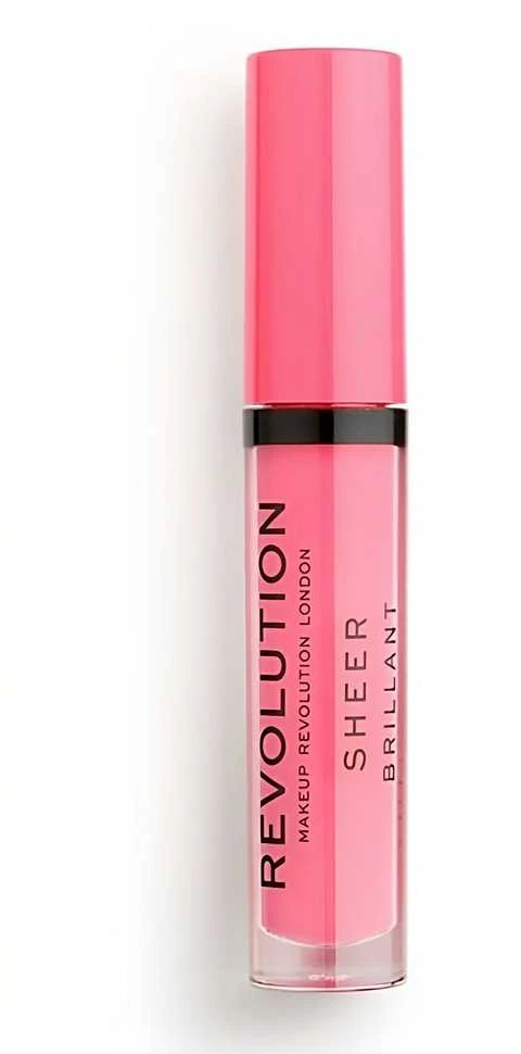 Makeup Revolution Sheer Lip Skysti lūpų dažai. Spalva: Cutie 139