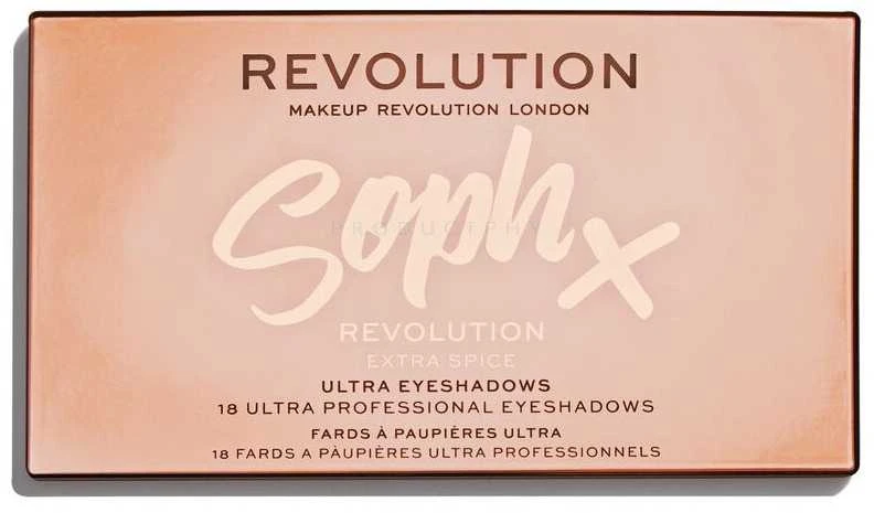 Akių šešėlių paletė Makeup Revolution London Sophx Extra Spice 14.4 g