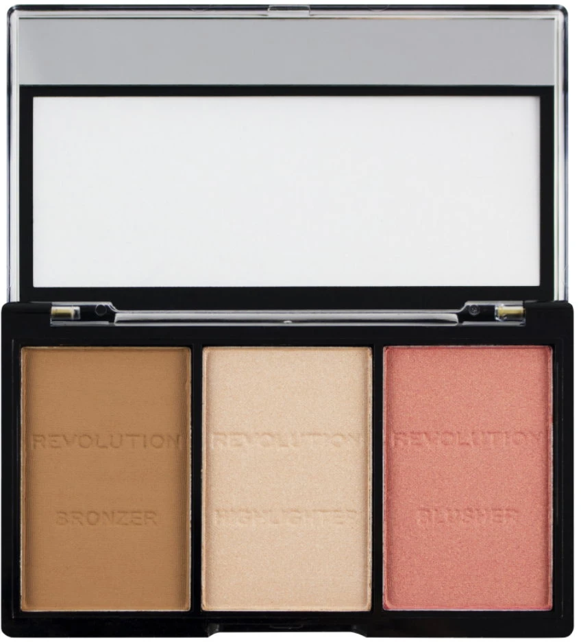 Makeup revolution akių šėšėlių paletė "Revolution Make Up Ultra Sculpt and Contour Ultra Fair C01" 11g