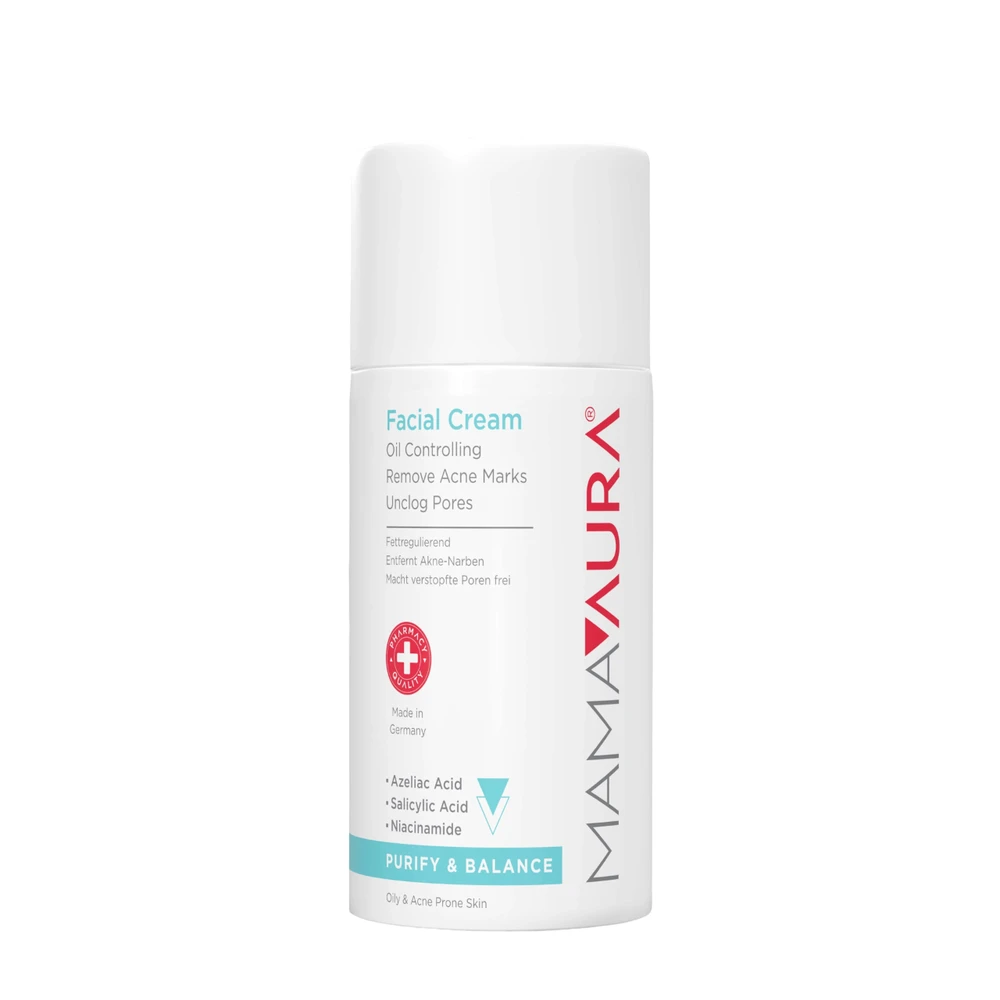 Mamaaura Post-Acne Marks Kreminis For Face, 50 ml