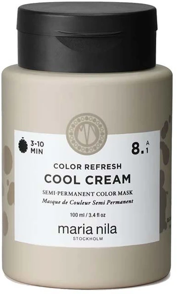 Maria Nila Colour Refresh plaukų dažymo kaukė „Kreminis“ 8.1 Šaltas atspalvis, 100 ml