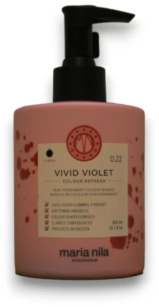 Maria Nila Colour Refresh ryškiai violetinė spalva, 300 ml