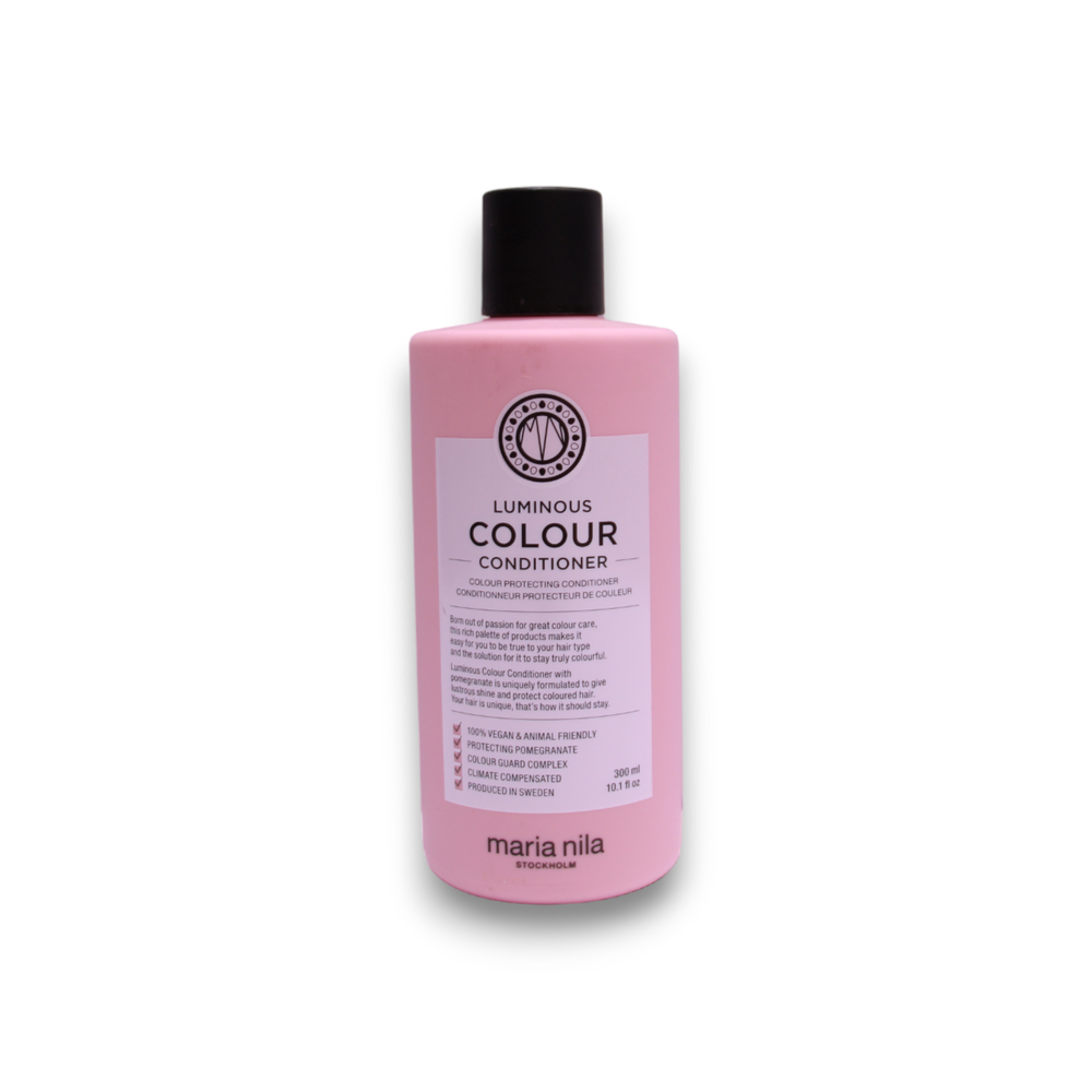 Maria Nila Luminous Colour Conditioner spindesio suteikiantis kondicionierius dažytiems plaukams, 300 ml