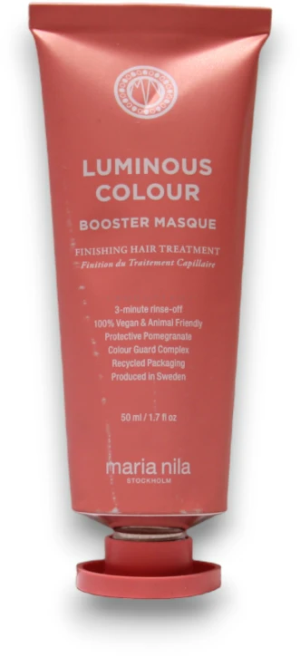 Maria Nila Drėkinamoji ir maitinamoji kaukė dažytiems plaukams „Luminous Color“ (Masque), 50 ml