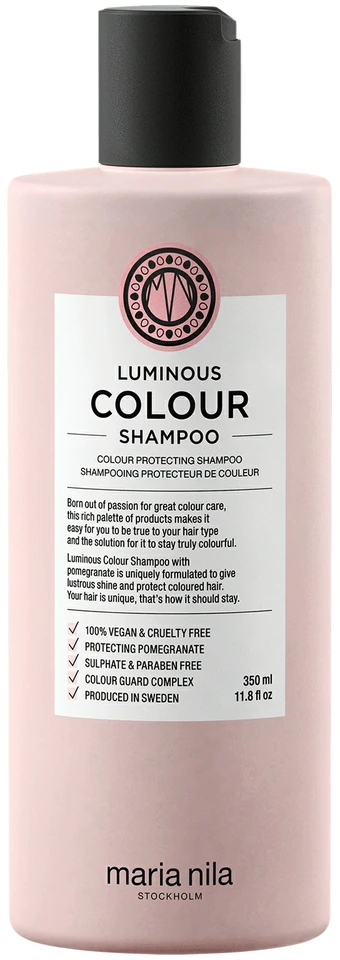 Maria Nila Luminous Colour šampūnas plaukams be sulfatų, 350 ml